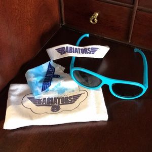 Blue new babiators sunglasses for kids